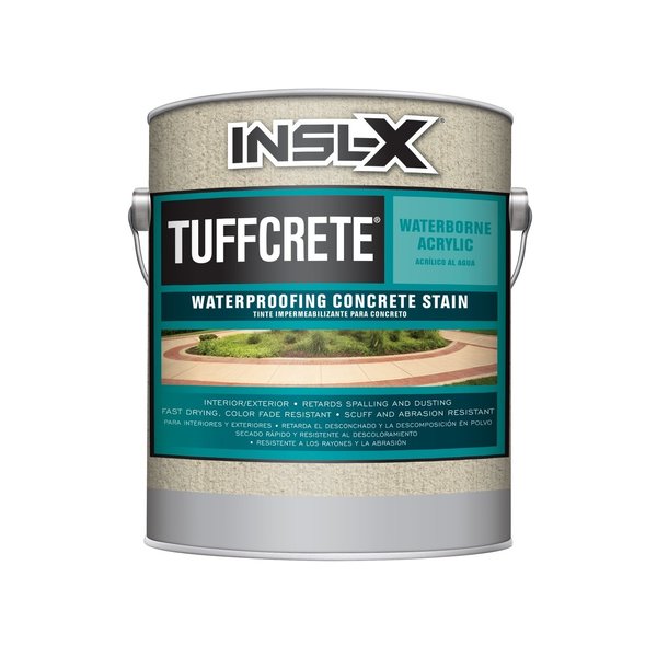Insl-X By Benjamin Moore Insl-X TuffCrete Gray Pearl Water-Based Acrylic Waterproofing Concrete Stain 1 gal CCST230899-01